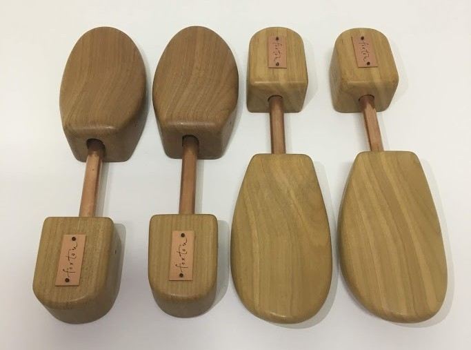 Enchimento de sapatos desenvolvido para exposição nas lojas Foxton